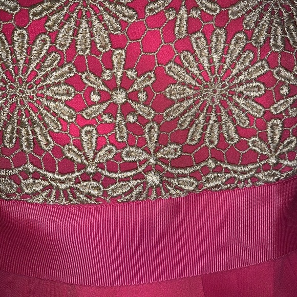 Beautiful Gold and Pink Gown - Picture 9 of 12